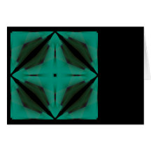 Boussole verte cartes de vœux