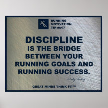 Bout courant #017 de motivation poster
