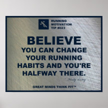 Bout courant #023 de motivation affiche