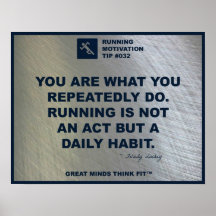 Bout courant #032 de motivation affiches