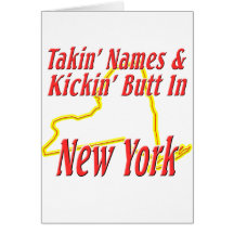 Bout de New York - de Kickin Carte De Vœux