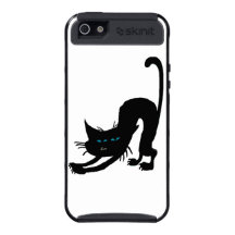 Bout droit de chat noir