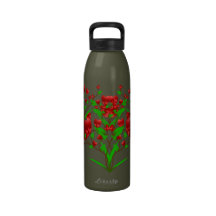 Bouteille de floraison de liberté de coeurs