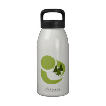 Bouteille d'eau abstraite de Hugger d'arbre 16 onc bouteilles