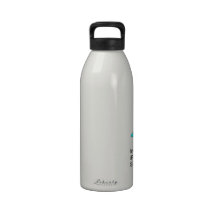 Bouteille d'eau d'ICSU avec Madame de pipi