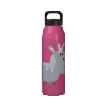 Bouteille d'eau mignonne de licorne de bande dessi bouteilles