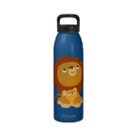 Bouteille d'eau protectrice de lion de papa de ban bouteilles