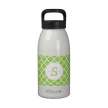 Bouteille d'eau réutilisable de Quatrefoil de pomm
