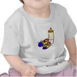 Bouteille et chaussures t-shirts