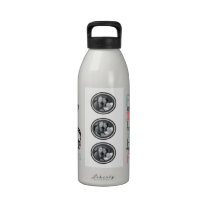 Bouteilles d'eau de demoiselle d'honneur bouteilles