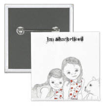 Bouton #09 de bébé de janv. Shackelford Badges