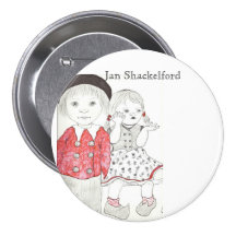Bouton #14 de bébé de janv. Shackelford Pin's