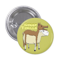Bouton 2 de l'habillement du loup badge