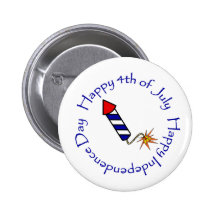 Bouton 4 juillet badges