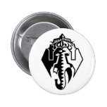 Bouton abstrait de Ganesh Badges Avec Agrafe