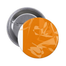 Bouton abstrait d'orange pin's avec agrafe