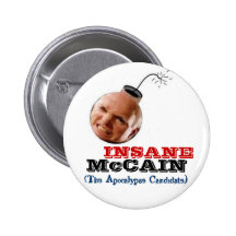 Bouton aliéné de Bombe-Tête de McCain Badge