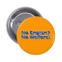 Bouton-Aucune aide sociale Badge