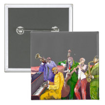 Bouton carré badges