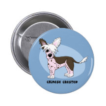 Bouton crêté chinois pin's