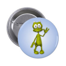 Bouton d'alien de Lil Badges