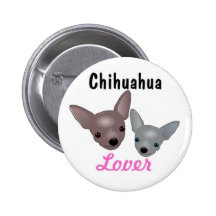 Bouton d'amant de chiwawa badges
