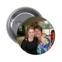 Bouton d'amis de Janell et de Dawna Pin's