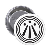 Bouton d'Awen Pin's Avec Agrafe