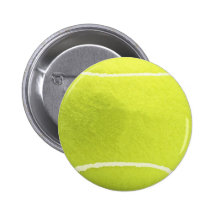 Bouton de balle de tennis badge