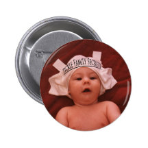 Bouton de bébé pin's avec agrafe