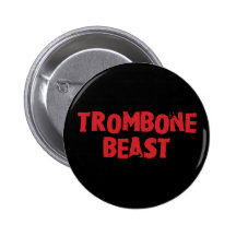 Bouton de bête de trombone pin's avec agrafe