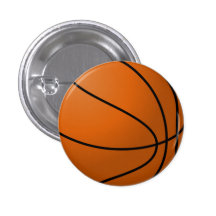 Bouton de boule de panier badges avec agrafe