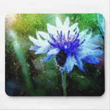 Bouton de célibataire tapis de souris