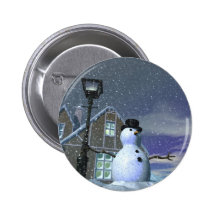 Bouton de Chambre de Noël Badge