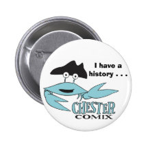 Bouton de Chester Pin's Avec Agrafe