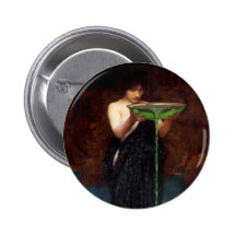 Bouton de Circe Invidiosa de château d'eau Pin's Avec Agrafe