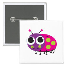 Bouton de coccinelle pin's