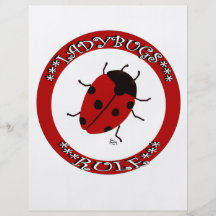 Bouton de coccinelle tract customisé