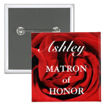 Bouton de dame de honneur pin's avec agrafe