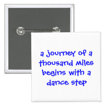 Bouton de danse badges avec agrafe