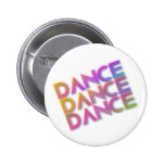 Bouton de danse de danse de danse pin's avec agrafe