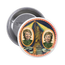 Bouton de deux Hillarys Badges