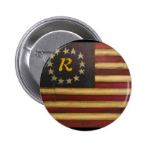 Bouton de drapeau badge