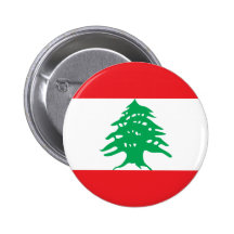 Bouton de drapeau du Liban Pin's Avec Agrafe