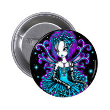 Bouton de fée de tutu de libellule de joueur de pi badges
