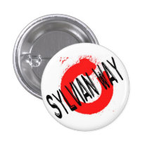 Bouton de flèche de manière de Sylvian Pin's Avec Agrafe