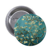 Bouton de fleur d'amande pin's