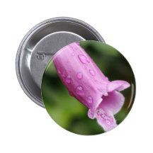 Bouton de fleur de digitale pin's avec agrafe