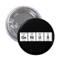 Bouton de génie badge avec épingle