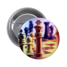 Bouton de jeu d'échecs pin's